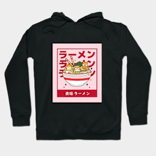 3 Shiba Yummy Ramen Hoodie